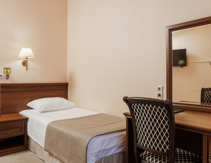 1 категория 1К1м1к1,1-местный 1-комнатный 1корпус,12,2 кв.м - Клинический санаторий «Металлург» Сочи