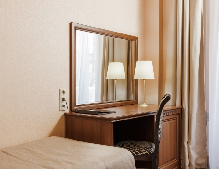 1 категория 1К1м1к1,1-местный 1-комнатный 1корпус,12,2 кв.м - Клинический санаторий «Металлург» Сочи