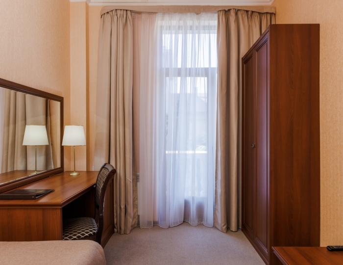 1 категория 1К1м1к1,1-местный 1-комнатный 1корпус,12,2 кв.м - Клинический санаторий «Металлург» Сочи